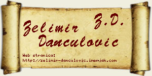 Želimir Dančulović vizit kartica